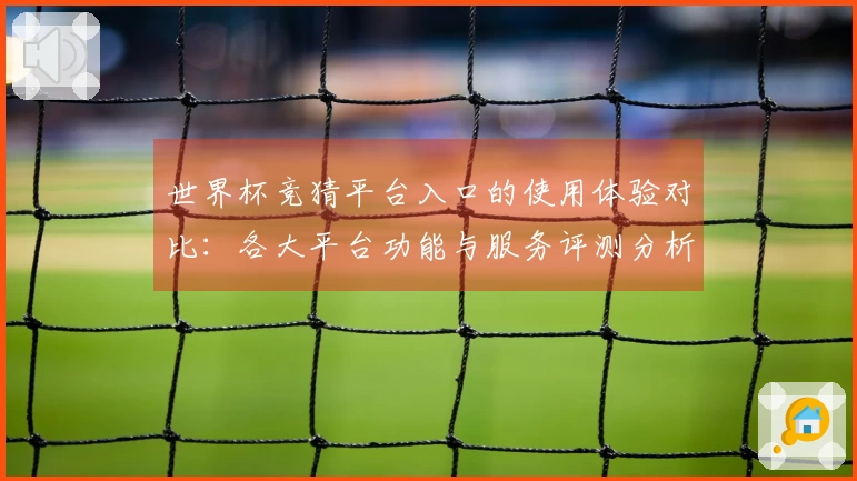 世界杯竞猜平台入口的使用体验对比:各大平台功能与服务评测分析