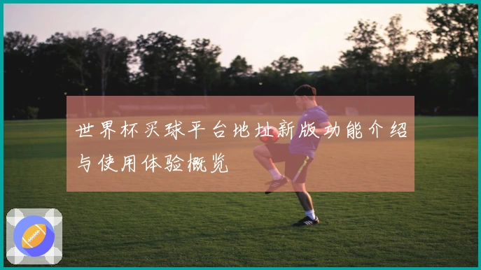 世界杯买球平台地址新版功能介绍与使用体验概览